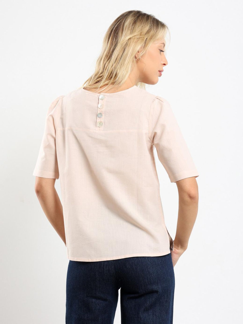 Bilal Top - Pale Rose - Shirt