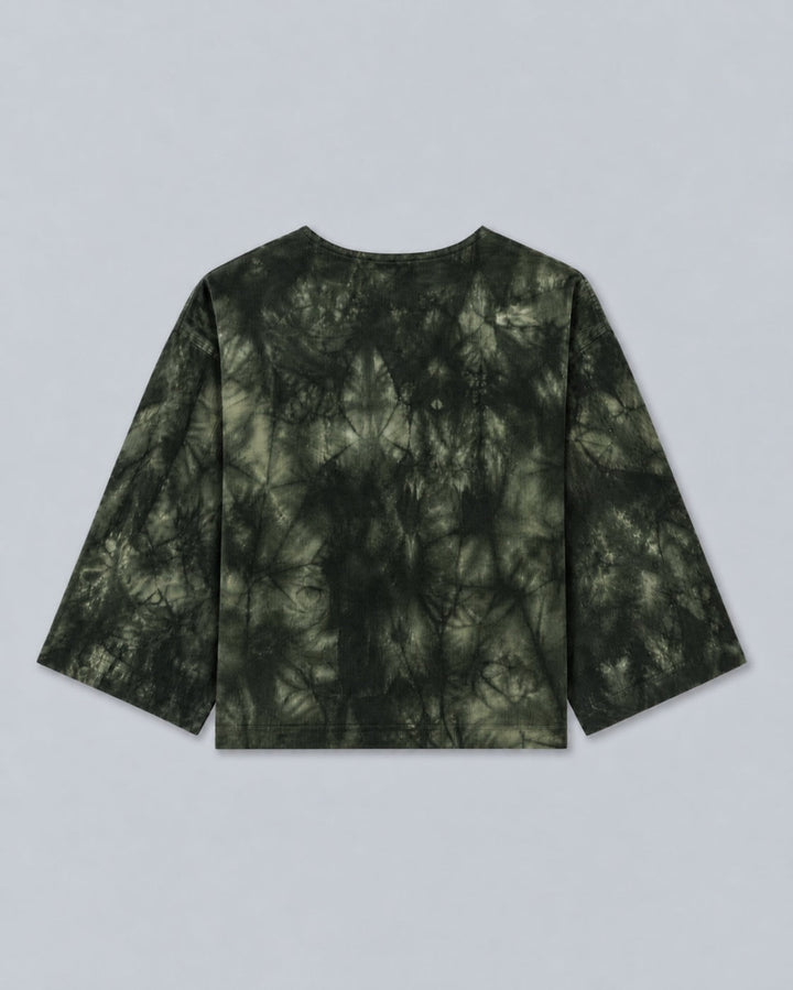 Birdie Corduroy Top - Army Tie Dye - Shirt