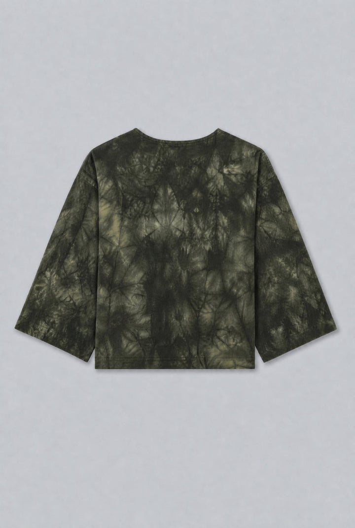 Birdie Corduroy Top - Army Tie Dye - Shirt