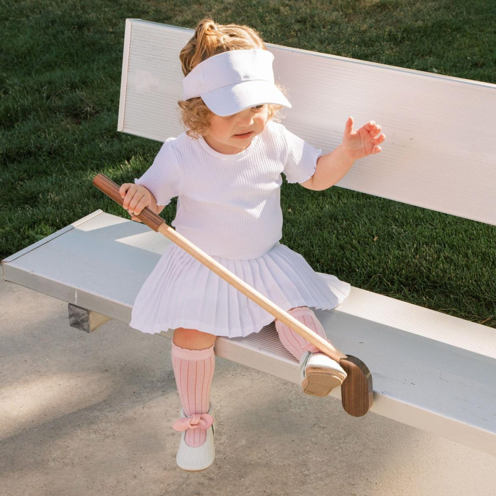 Birdie Knotted Bow Baby Shoe - ’Flats - Baby Kids Adult All’