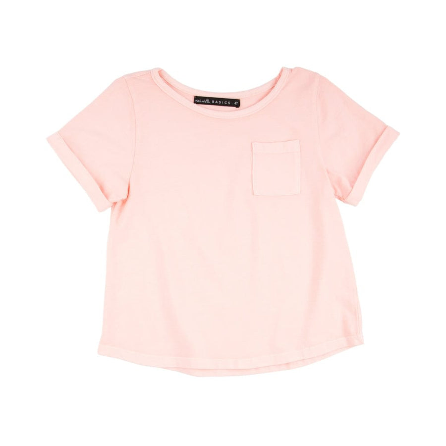 Birdie Short Sleeve Tshirt - Coral - T-shirt