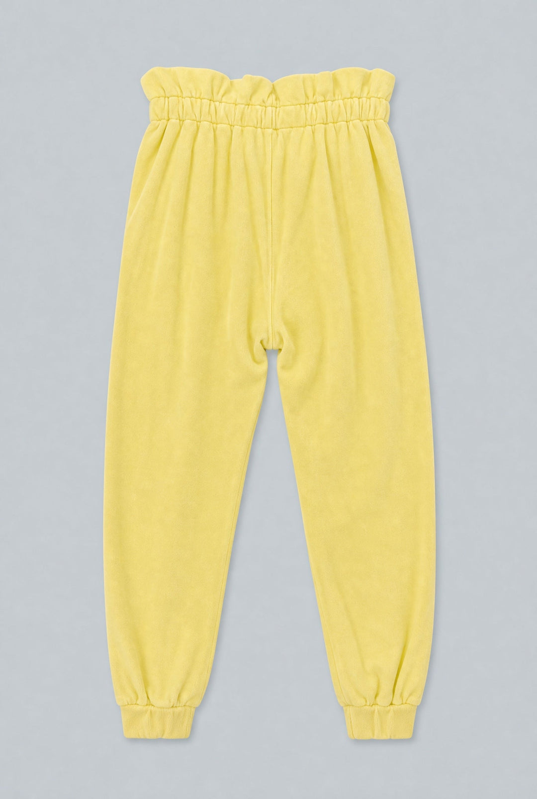 Meghan Paperbag Sweatpants - Yellow