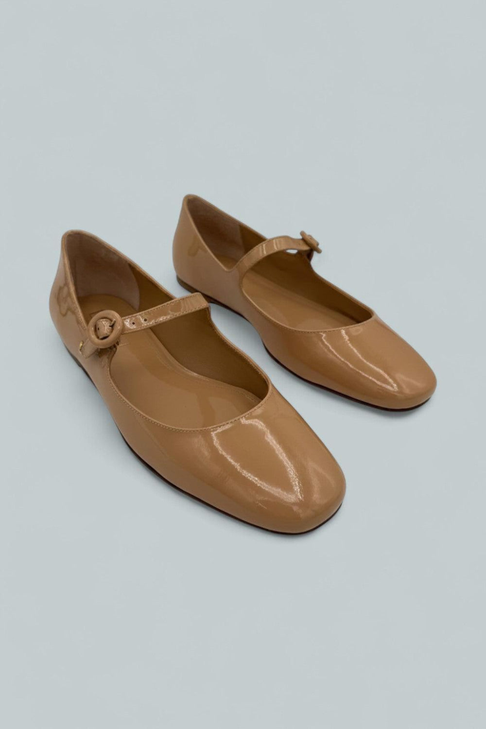 Blair Ballet Flats - Tan Patent - 8.5 - Flats