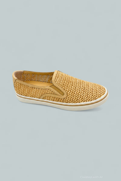 Blair Slip On Sneakers - Toasted Wheat - 9 - Slip-On