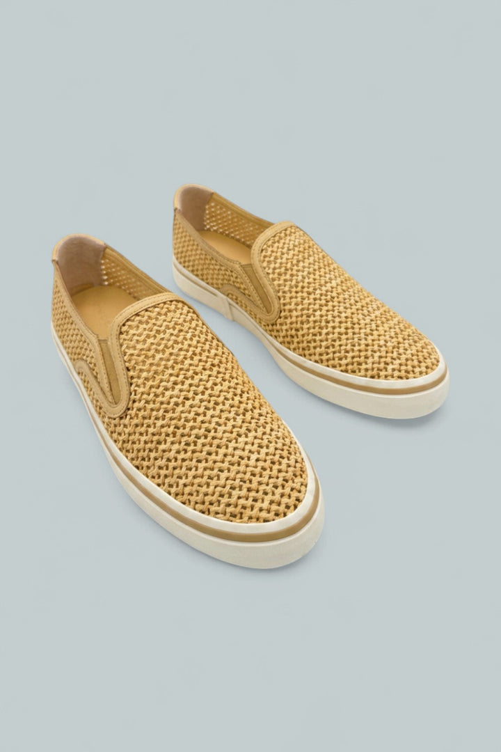 Blair Slip On Sneakers - Toasted Wheat - 9 - Slip-On