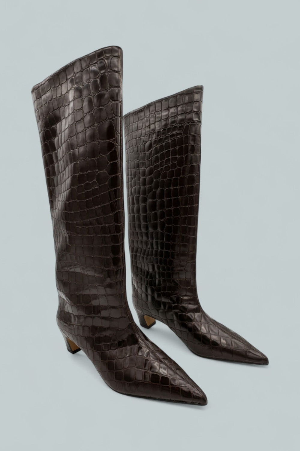 Blaze Boots Exclusive - Brown Croc - 8 - Boots