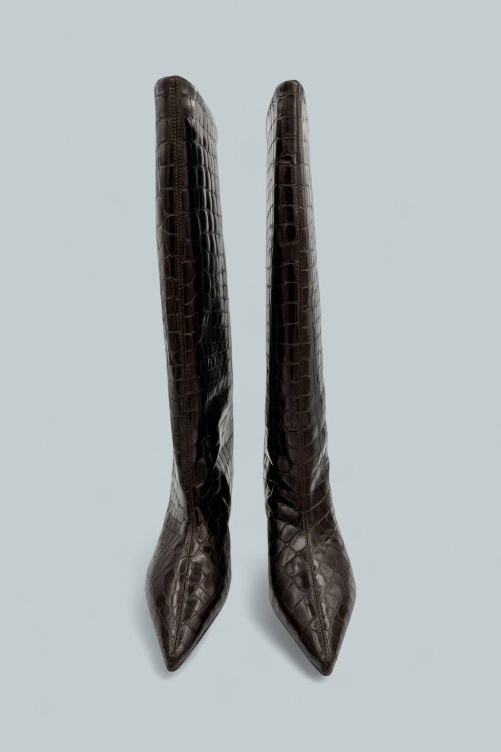 Blaze Boots Exclusive - Brown Croc - 8 - Boots