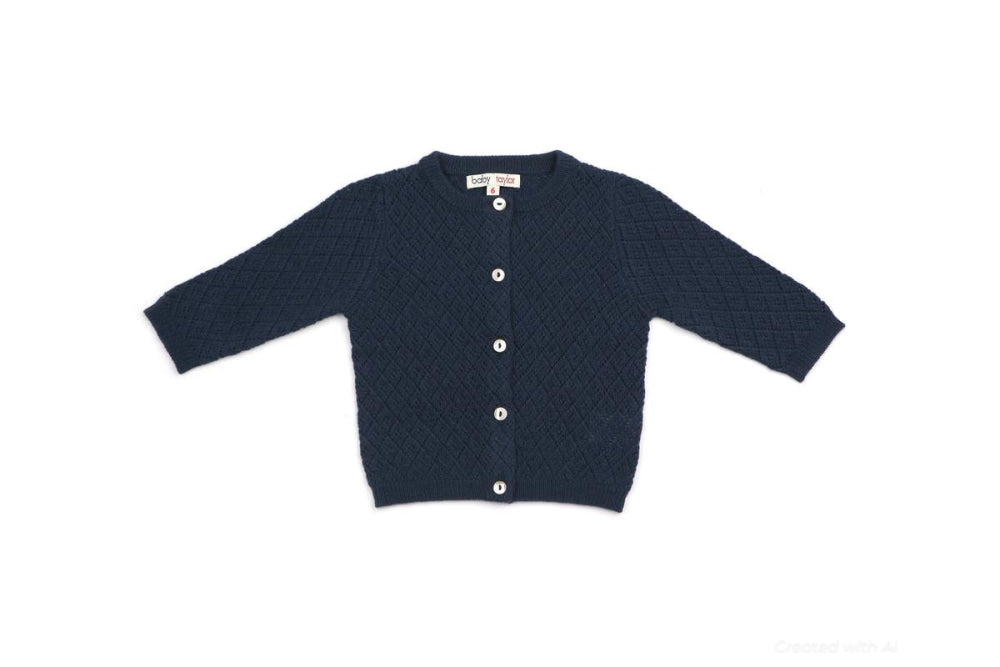 Blette Cardigan - Dark Blue - Cardigan