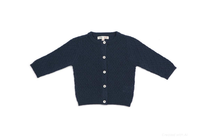 Blette Cardigan - Dark Blue - Cardigan