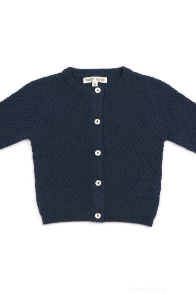 Blette Cardigan - Dark Blue - Cardigan