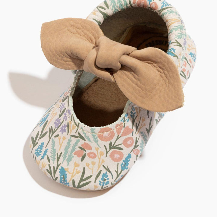 Bloom Knotted Bow Baby Shoe - ’Flats - Baby Kids Adult All’