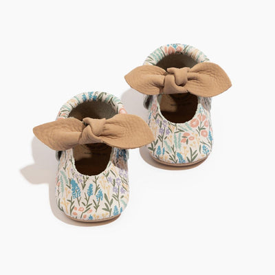 Bloom Knotted Bow Baby Shoe - ’Flats - Baby Kids Adult All’