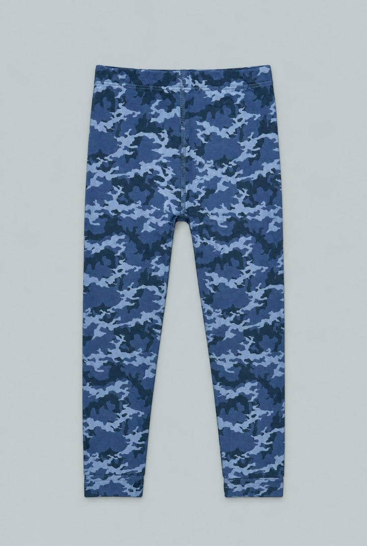Blue Camouflage Big Kid Pajama - Captain Mitchell - Pajamas