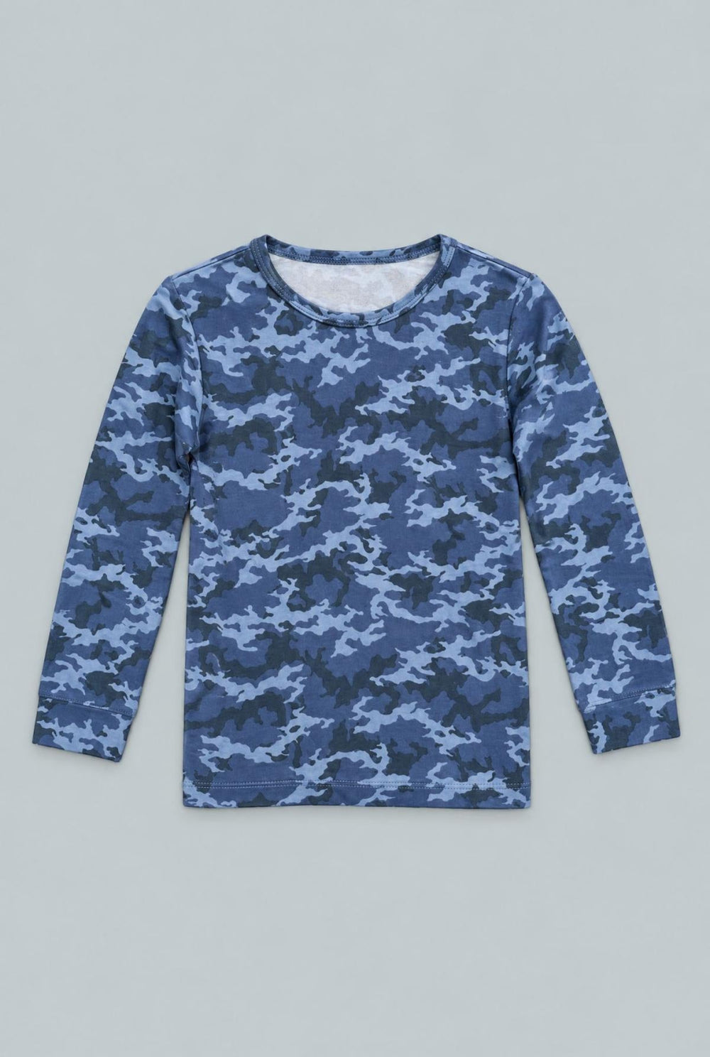 Blue Camouflage Big Kid Pajama - Captain Mitchell - Pajamas