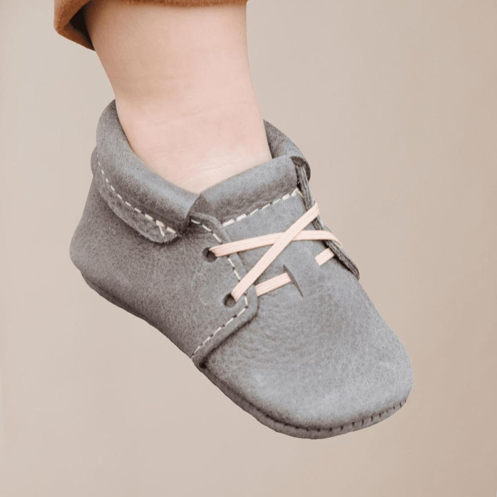 Blue Spruce Oxford Baby Shoe - ’Bootie - Baby Kids Adult’