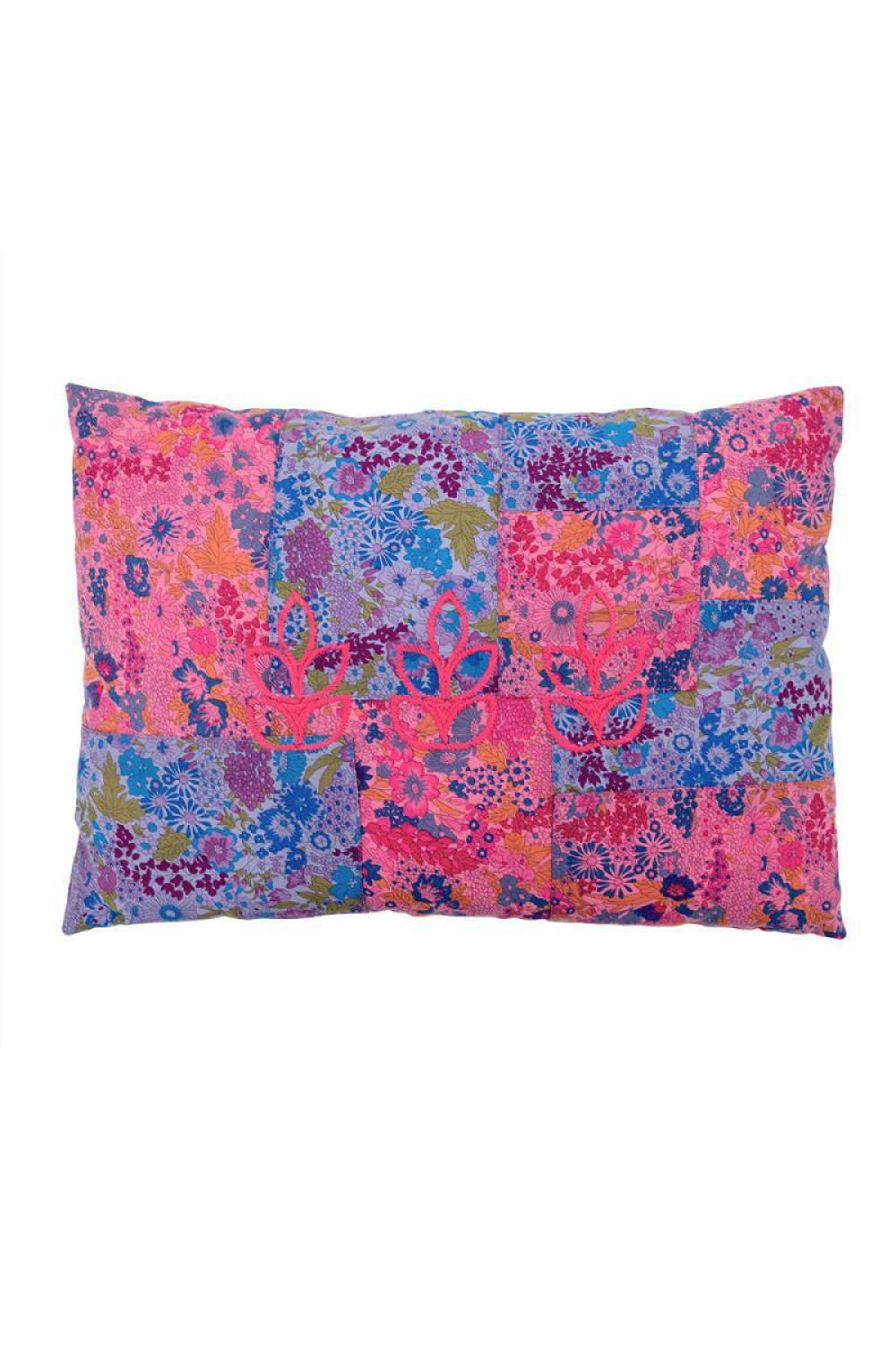 Blueberry-fuchsia cushion - One Size - Pillow Case