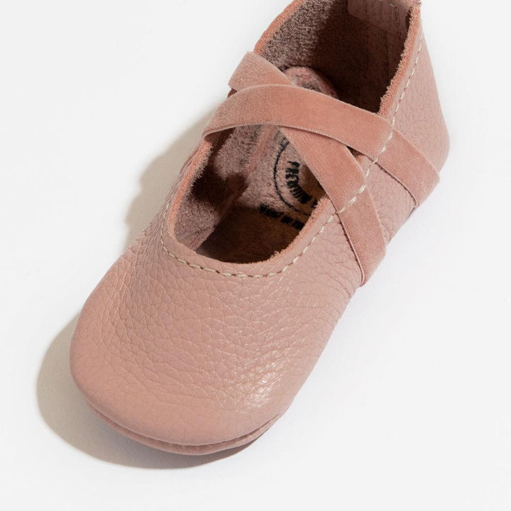 Blush Ballet Slipper Baby Shoe - ’Flats - Baby Kids Adult All’
