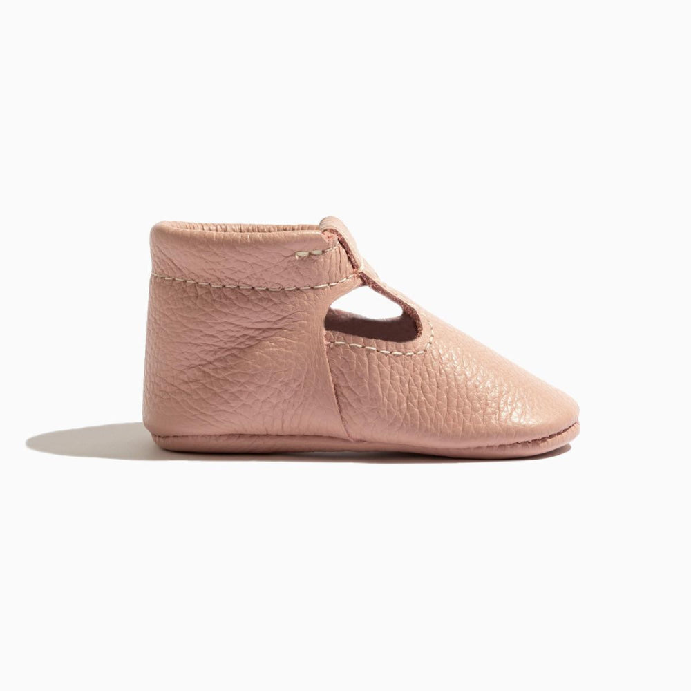 Blush T-Bar Baby Shoe - ’Flats - Baby Kids Adult All’