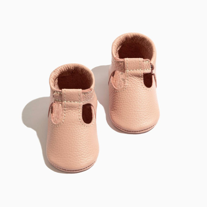 Blush T-Bar Baby Shoe - ’Flats - Baby Kids Adult All’