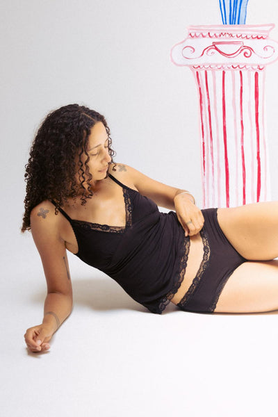 Bodie Hip Bikini - Black - FINAL SALE - XS - Underwear