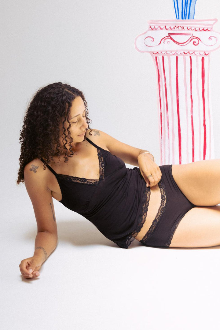 Bodie Hip Bikini - Black - FINAL SALE - XS - Underwear