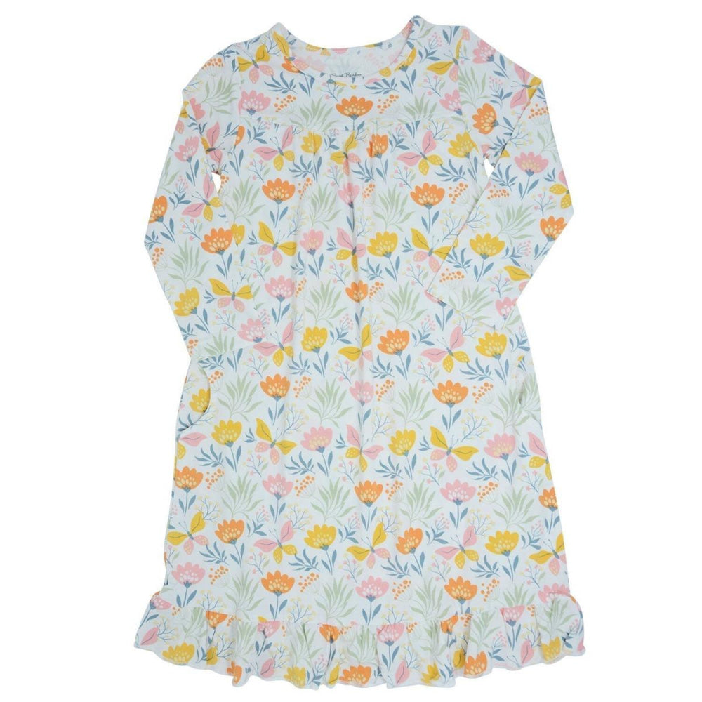 Boho Dress - Butterfly Floral - Dresses