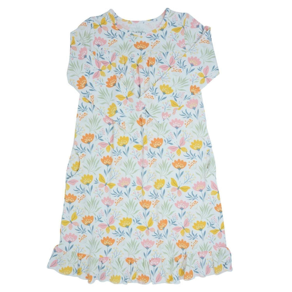 Boho Dress - Butterfly Floral - Dresses
