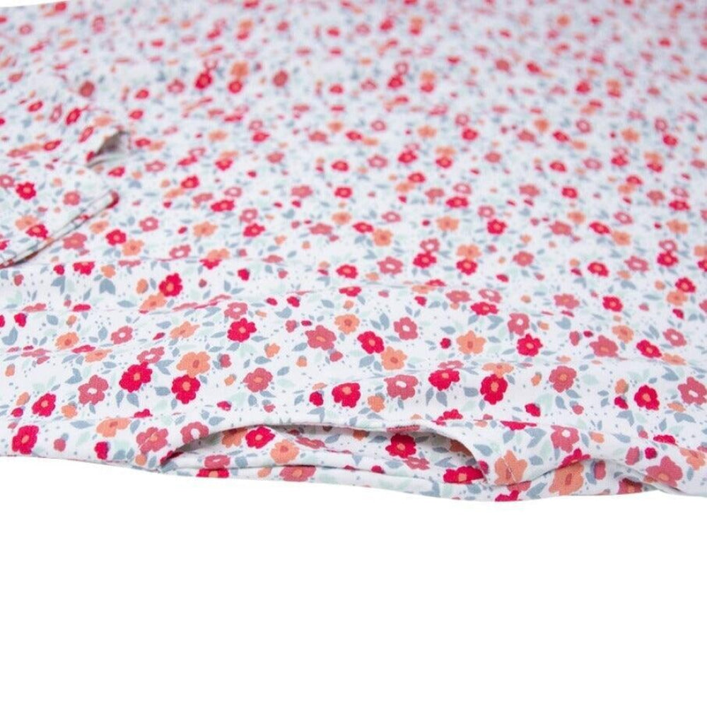 Boho Dress - Crimson Floral - Dresses