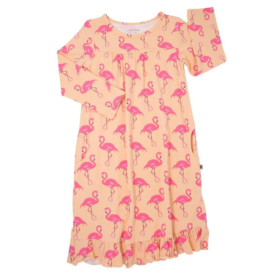 Boho Dress - Flamingo Peach - Dresses