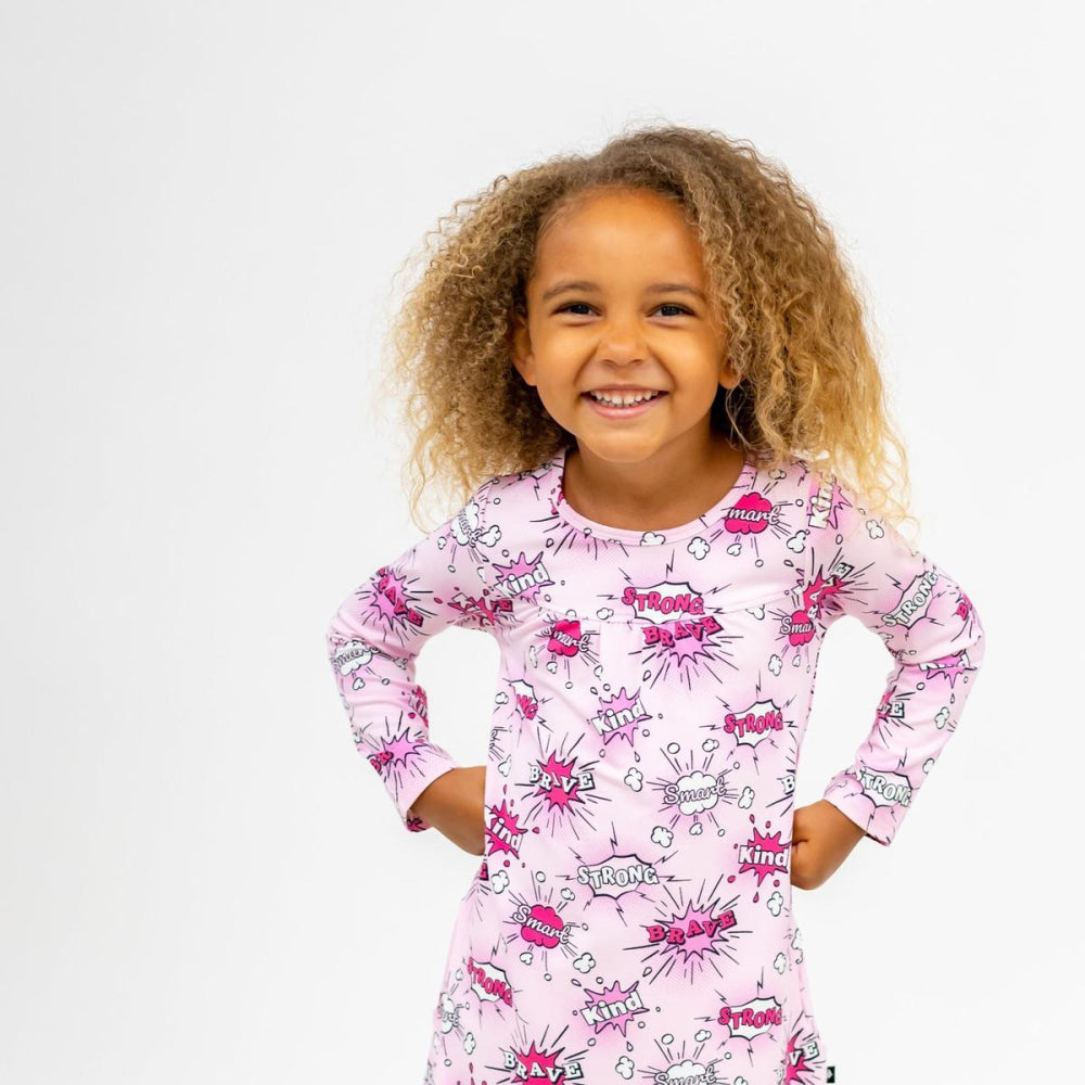 Boho Dress - Hero Pink - Dresses