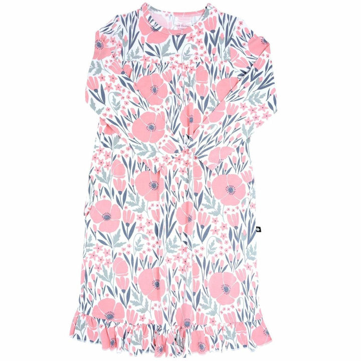 Boho Dress - Pink Poppy - 3-6 Months - Dresses