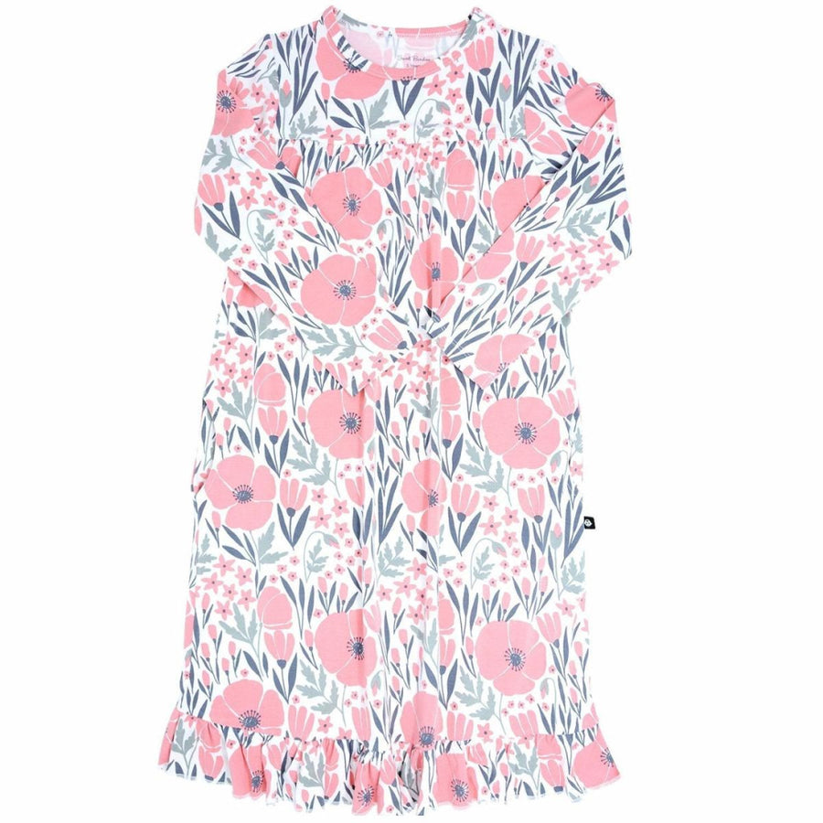 Boho Dress - Pink Poppy - 3-6 Months - Dresses