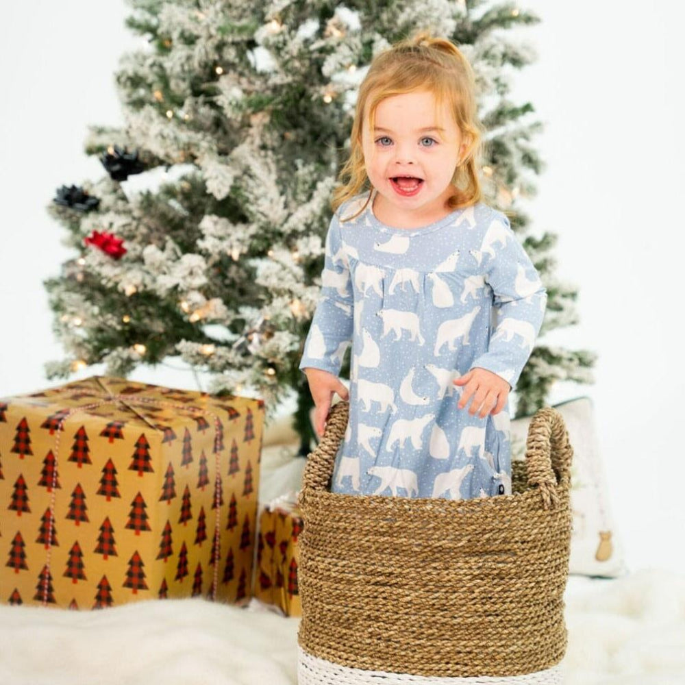 Boho Dress - Polar Bear Blue - Dresses