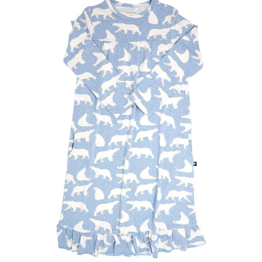 Boho Dress - Polar Bear Blue - Dresses