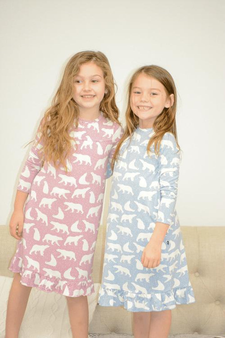 Boho Dress - Polar Bear Mauve - Dresses