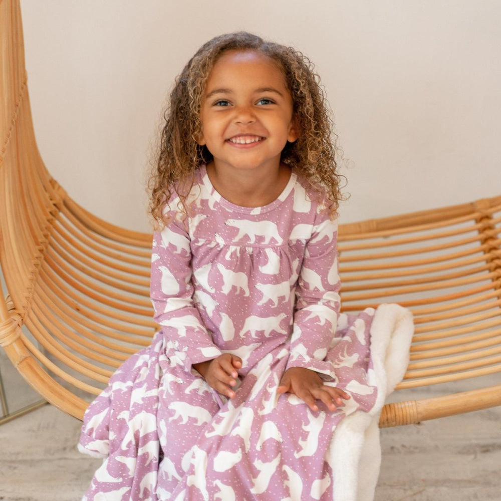 Boho Dress - Polar Bear Mauve - Dresses