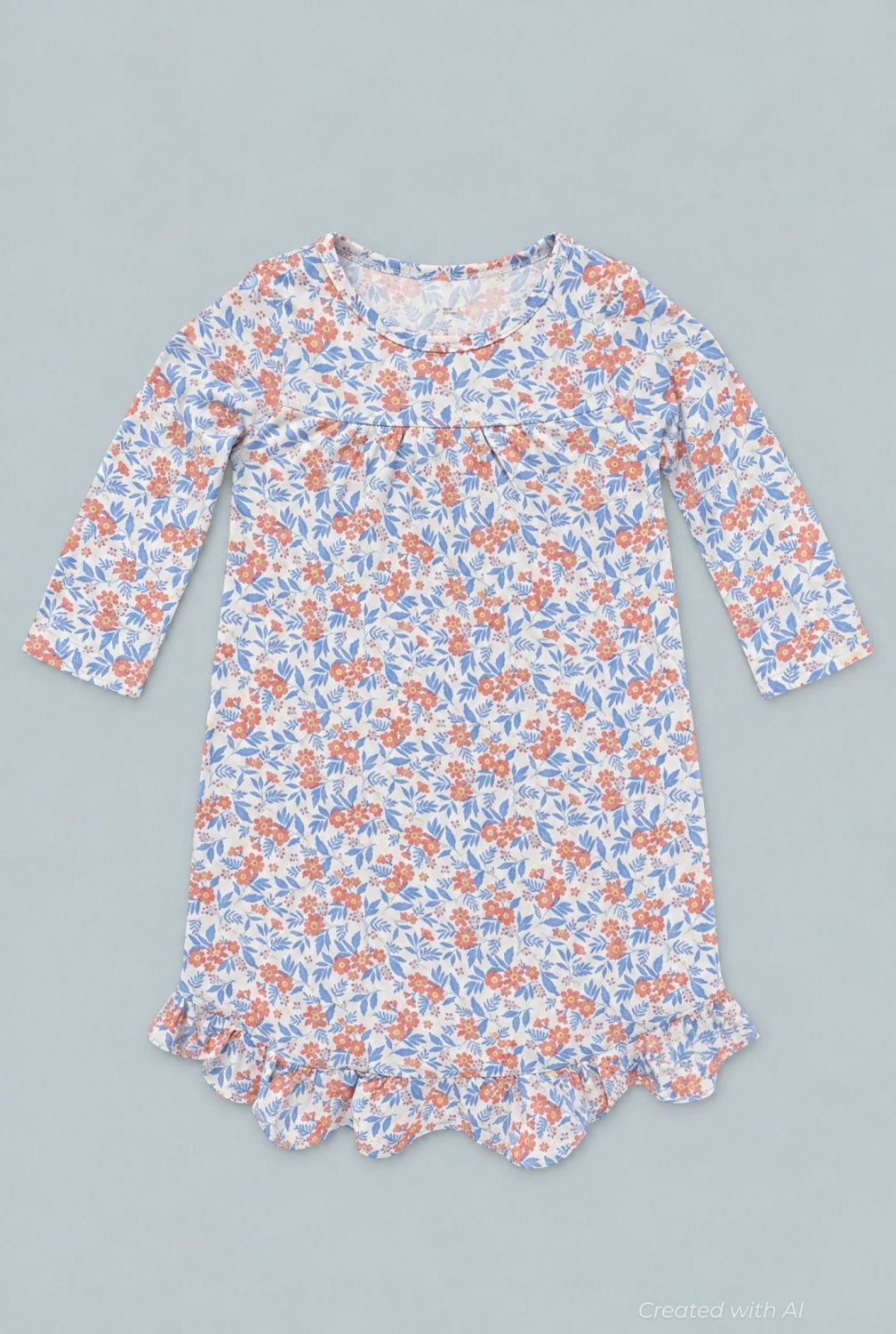 Boho Dress - Vintage Flower Pink - Dresses