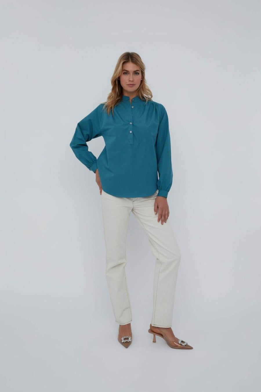 Boho Shirt - Peacock - Shirt