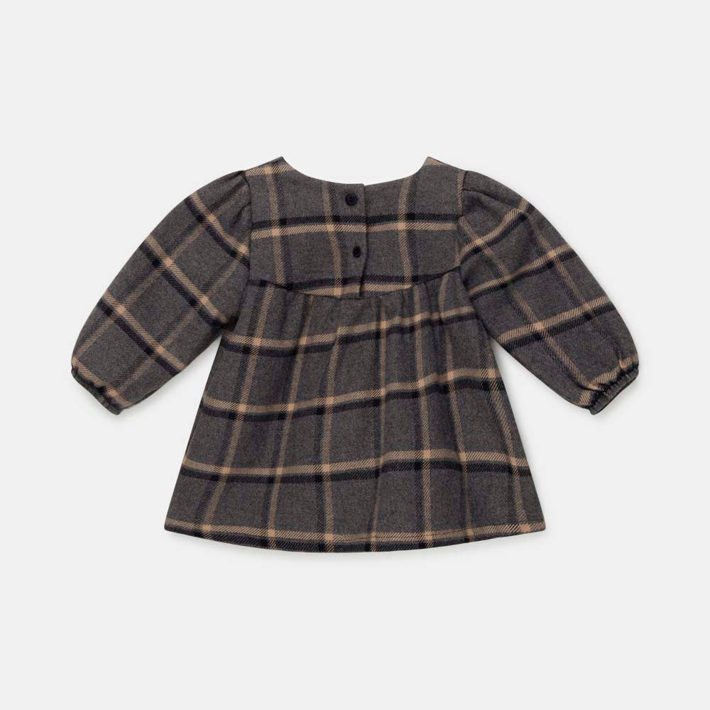 Plaid Flannel Baby Dress - Unique