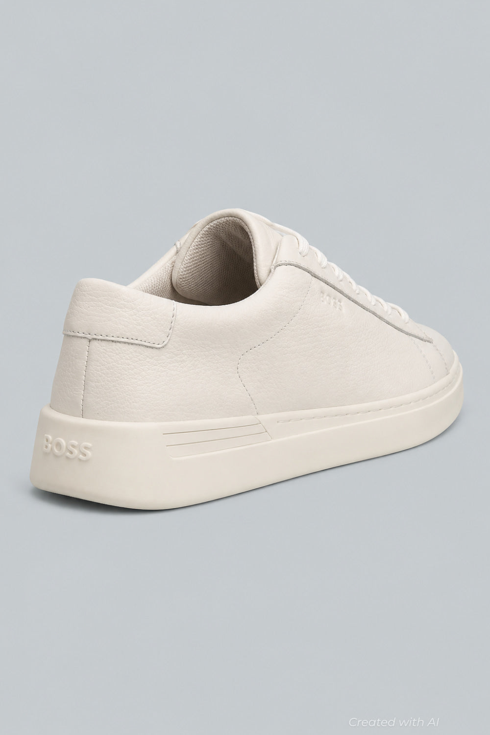 BOSS By Hugo BOSS Men’s Clint Lace-Up Sneakers - White - 11 - Sneaker