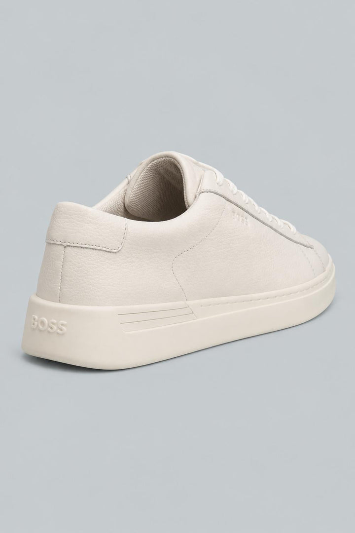 BOSS By Hugo BOSS Men’s Clint Lace-Up Sneakers - White - 11 - Sneaker