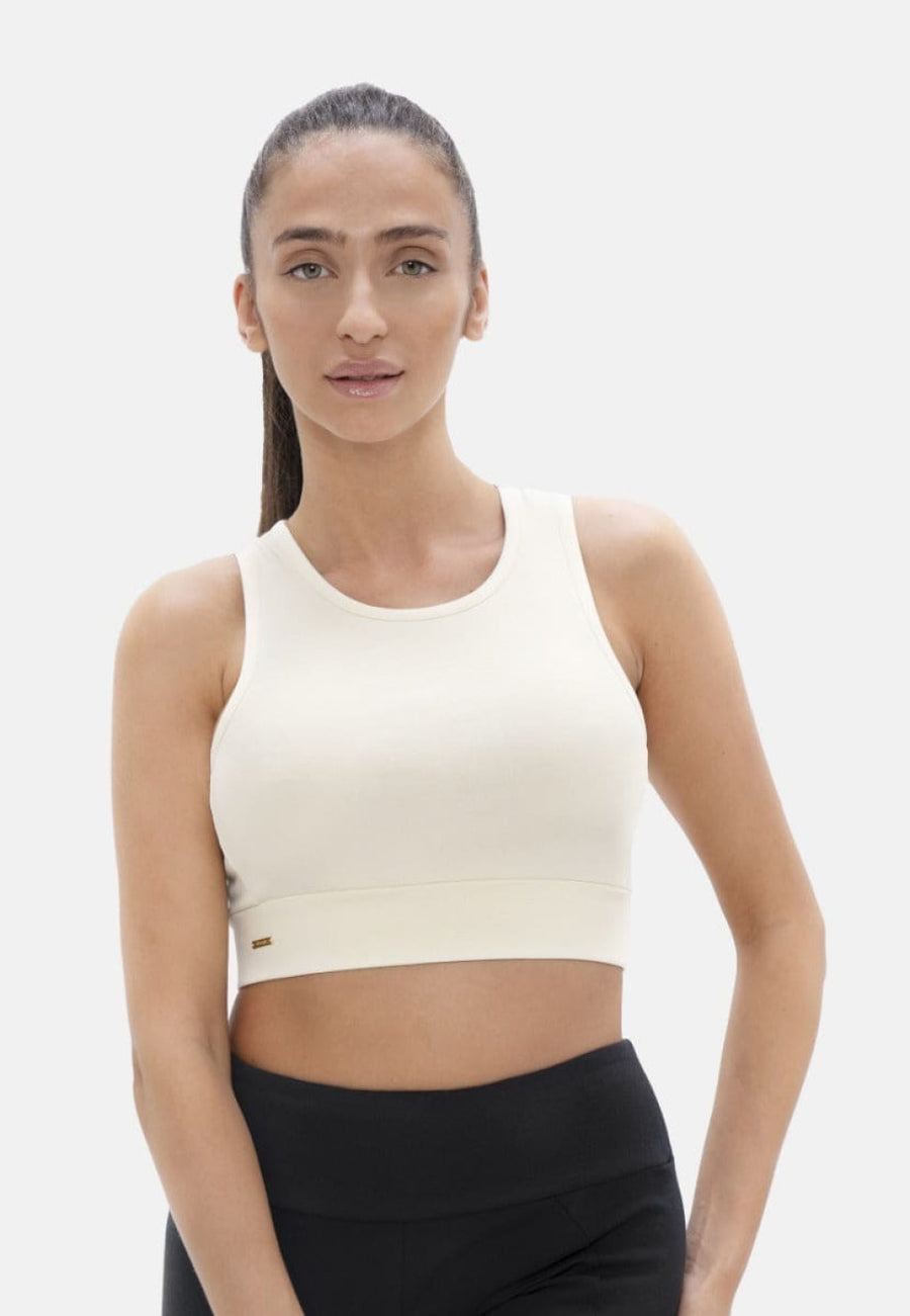 Boston Open Back Bra Top - Powder - Bra Top
