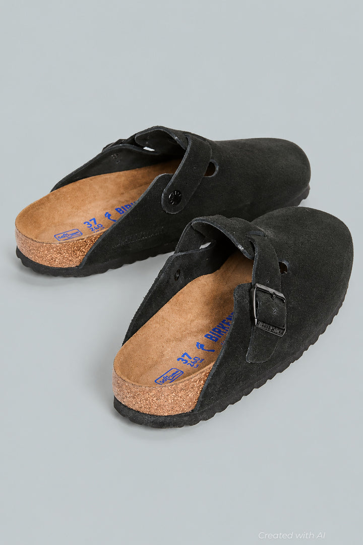Boston Soft Footbed Men’s Clogs - Black - Clog