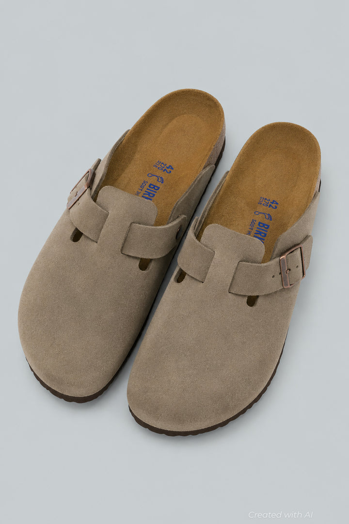 Boston Soft Footbed Women’s Clogs - Taupe - Clog