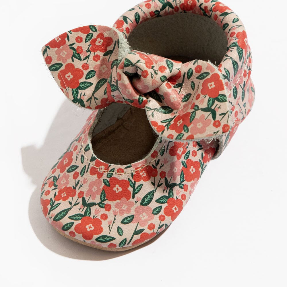 Bouquet Knotted Bow Baby Shoe - ’Flats - Baby Kids Adult All’