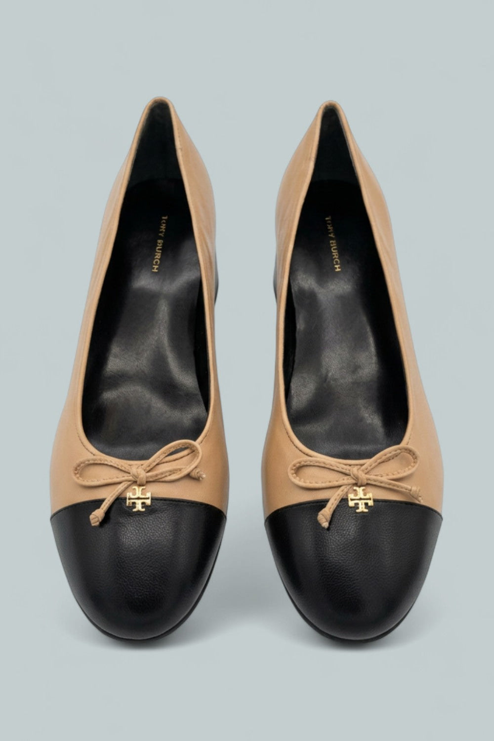 Bow Ballet High Heel Pumps - Ginger Shortbread - 9.5 - Heels