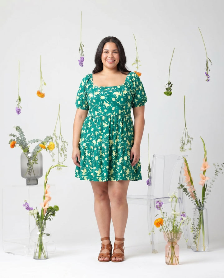 Bowen Dress - Jade Floral - Dresses