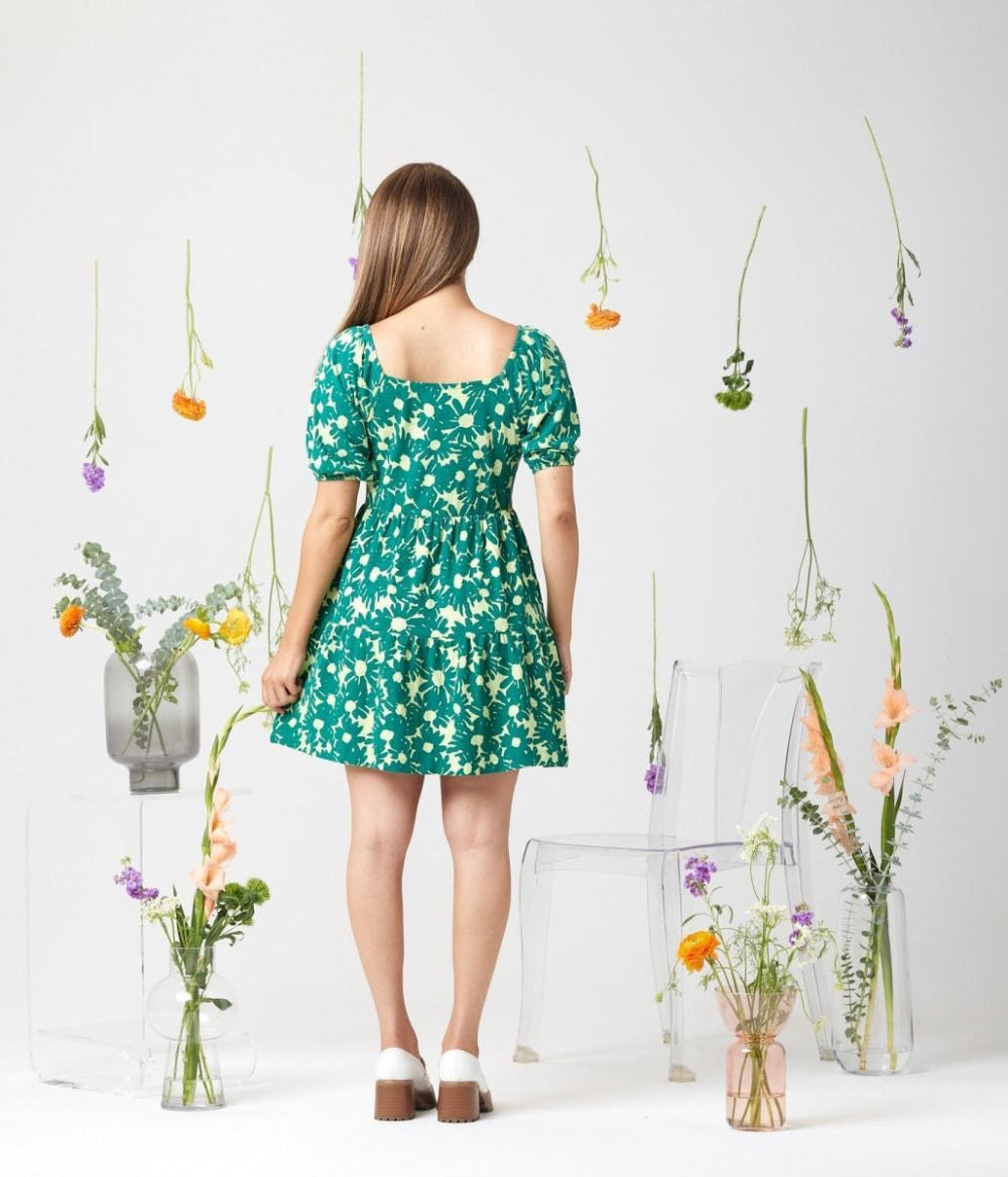 Bowen Dress - Jade Floral - Dresses