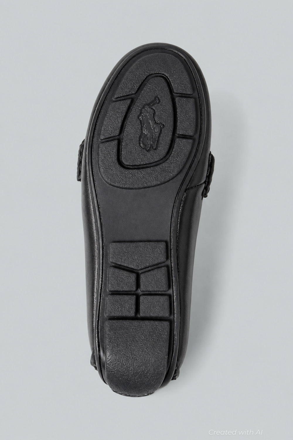 Boys Polo Ralph Lauren Telly Penny Loafer - Black - 3 CHILD - Loafers