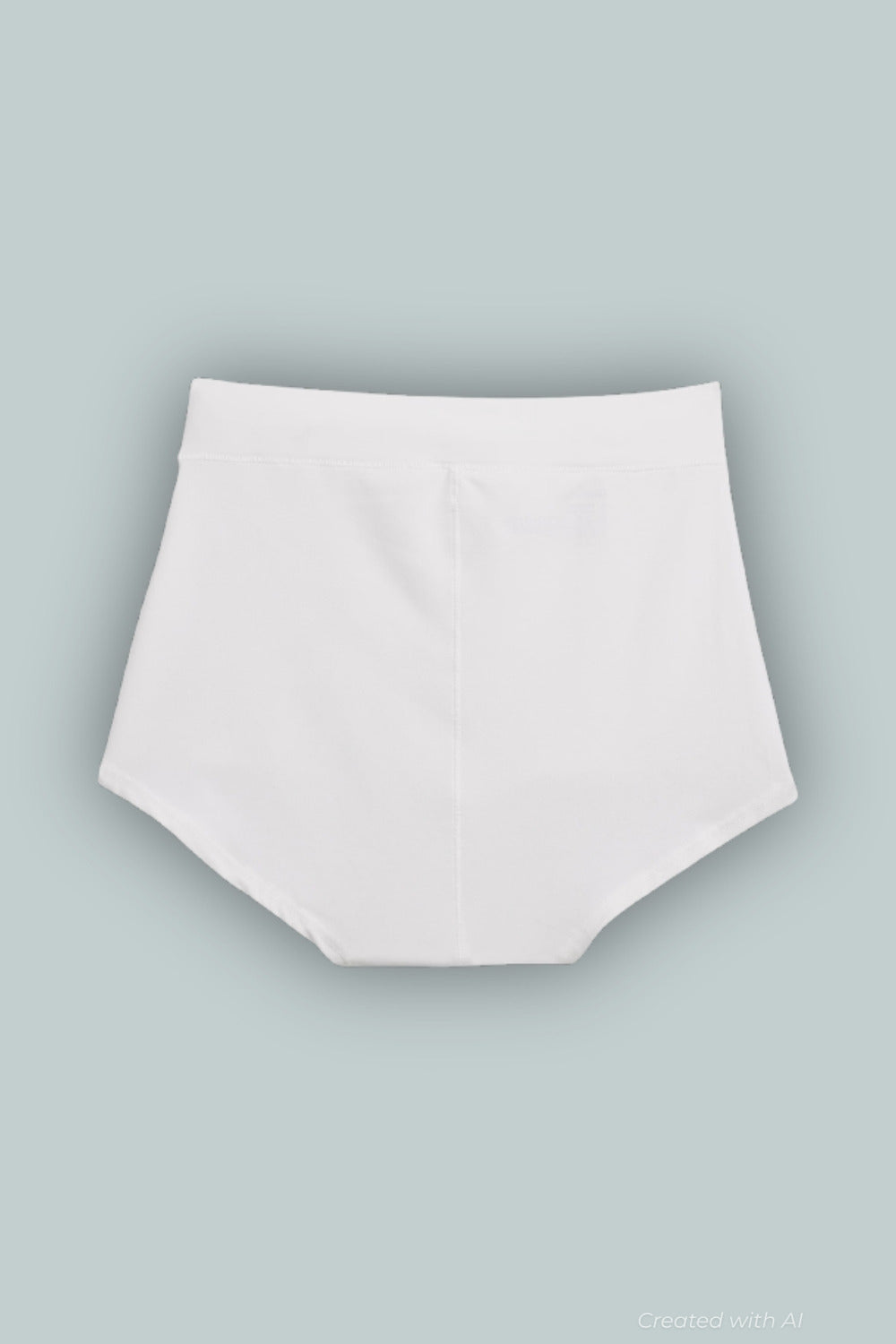Breathe High Rise Bikini - White - Large - Underwear